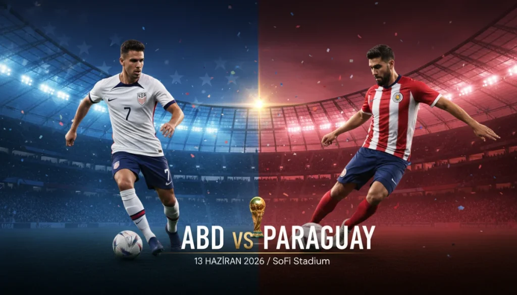 D Grubu Heyecanı: ABD – Paraguay Mücadelesi Başlıyor