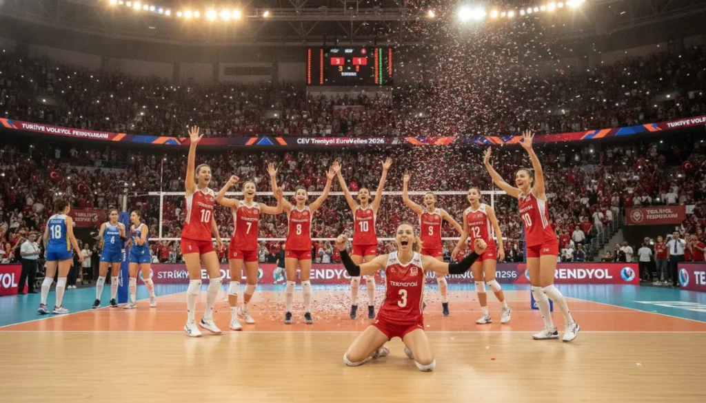 Milli Voleybolcularımızın Avrupa Sahnesindeki Durdurulamaz Yükselişi