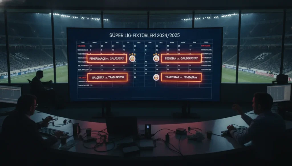 Süper Lig’de Dev Maçların Takvimi Belli Oldu: 10 Haftalık Plan