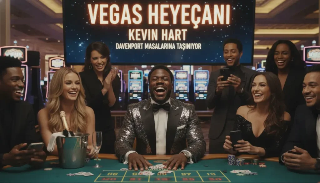 Vegas Heyecanı Kevin Hart ile DaVegas Masalarına Taşınıyor